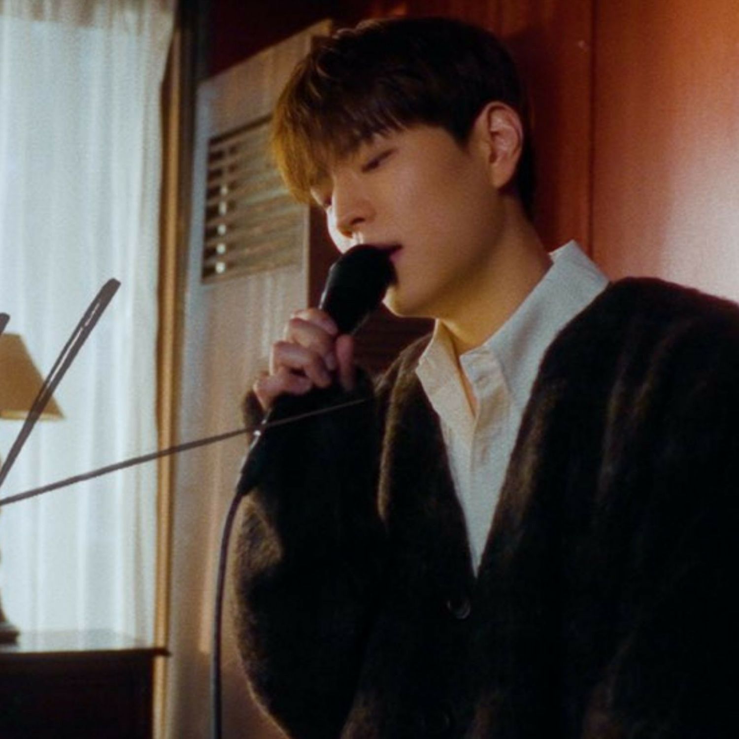 Recent activity shot of Seungmin (Stray Kids)