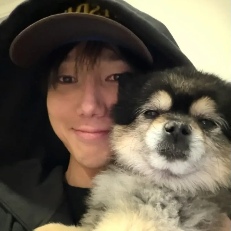 Behind-the-scenes cut of Yesung (Super Junior)