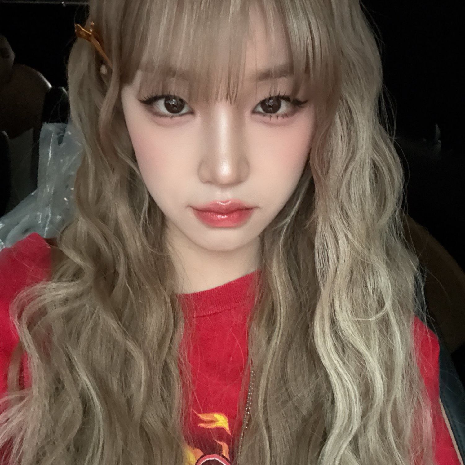 Momen yang diabadikan oleh penggemar Yuqi (i-dle)