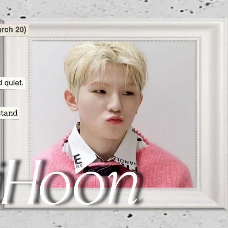 Latest photo of Woozi (SEVENTEEN)
