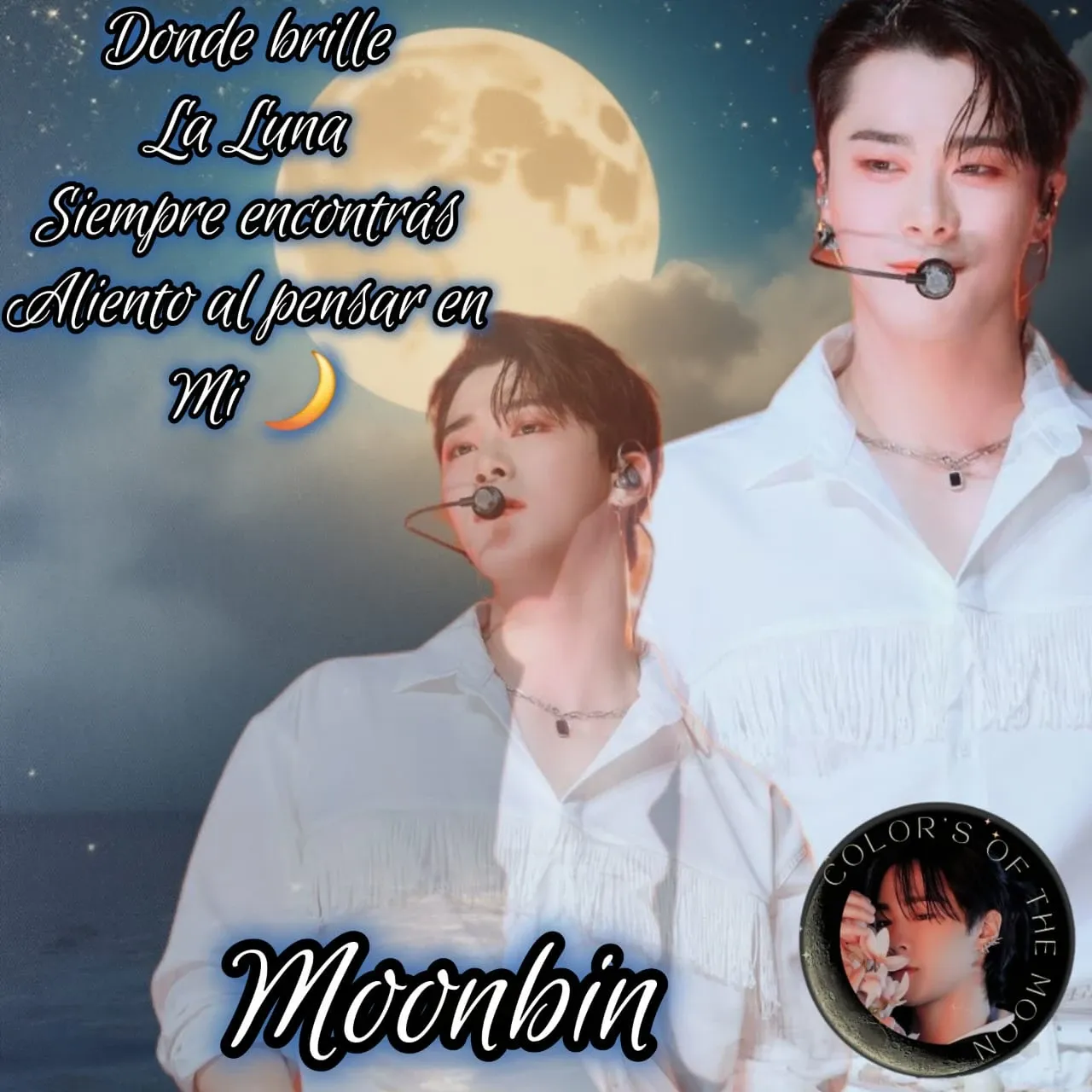 Recent activity shot of Moonbin (ASTRO)