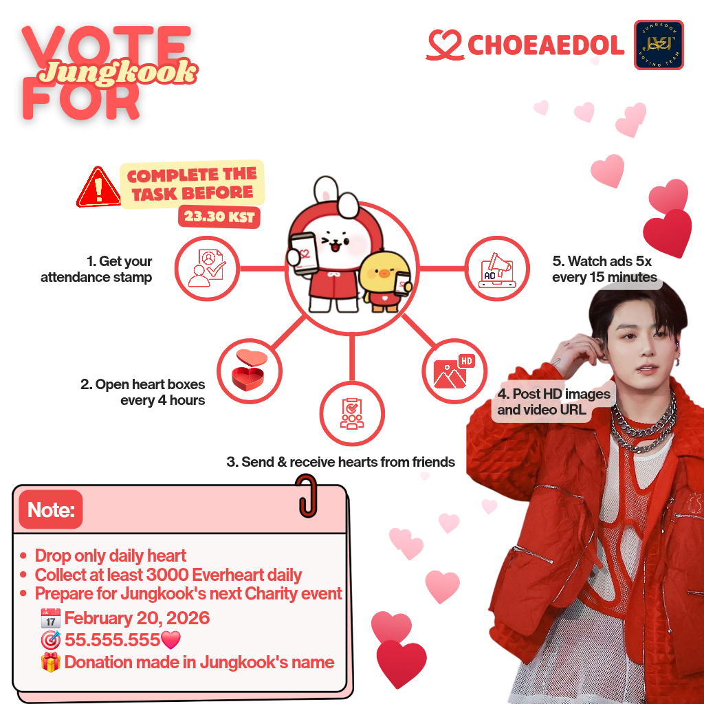 Foto aktivitas terbaru Jungkook (BTS)