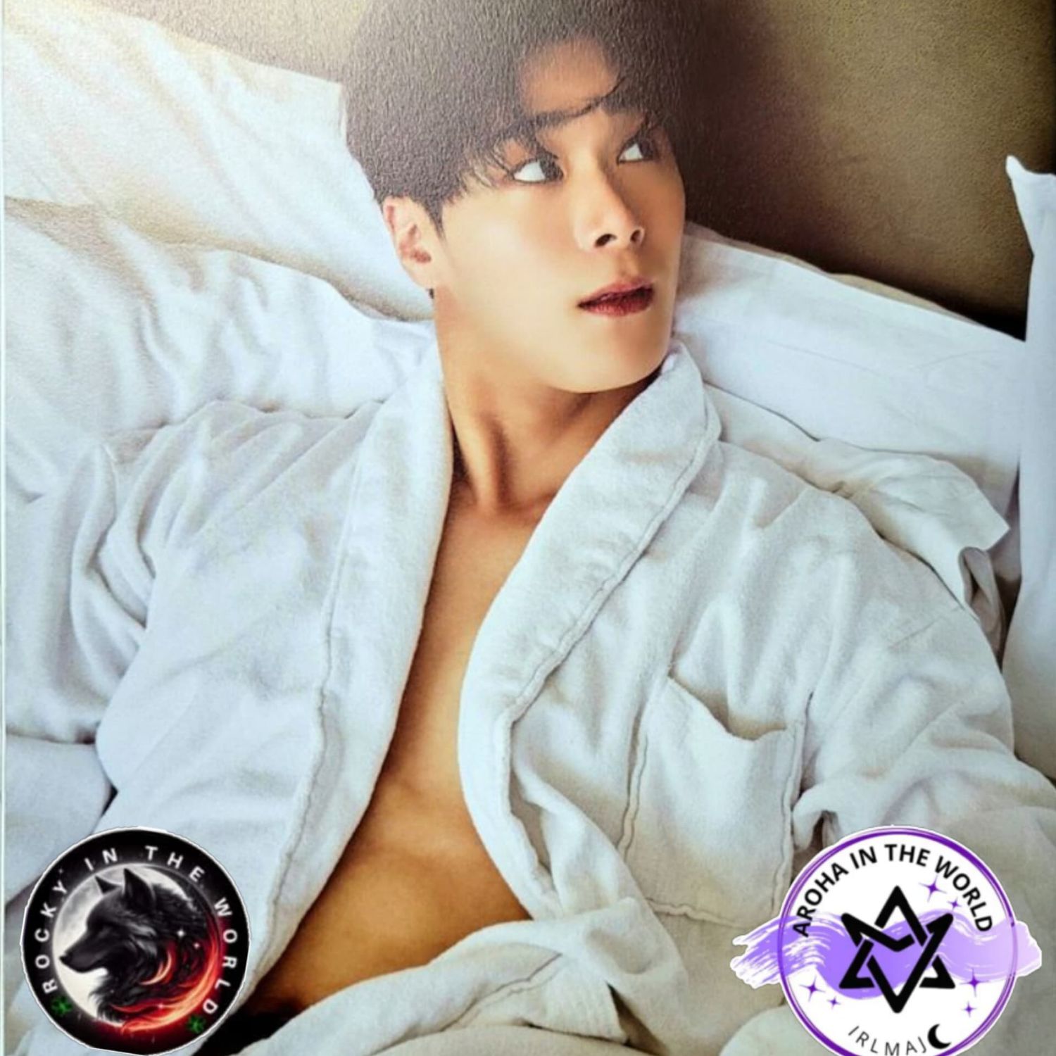 Recent activity shot of Moonbin (ASTRO)