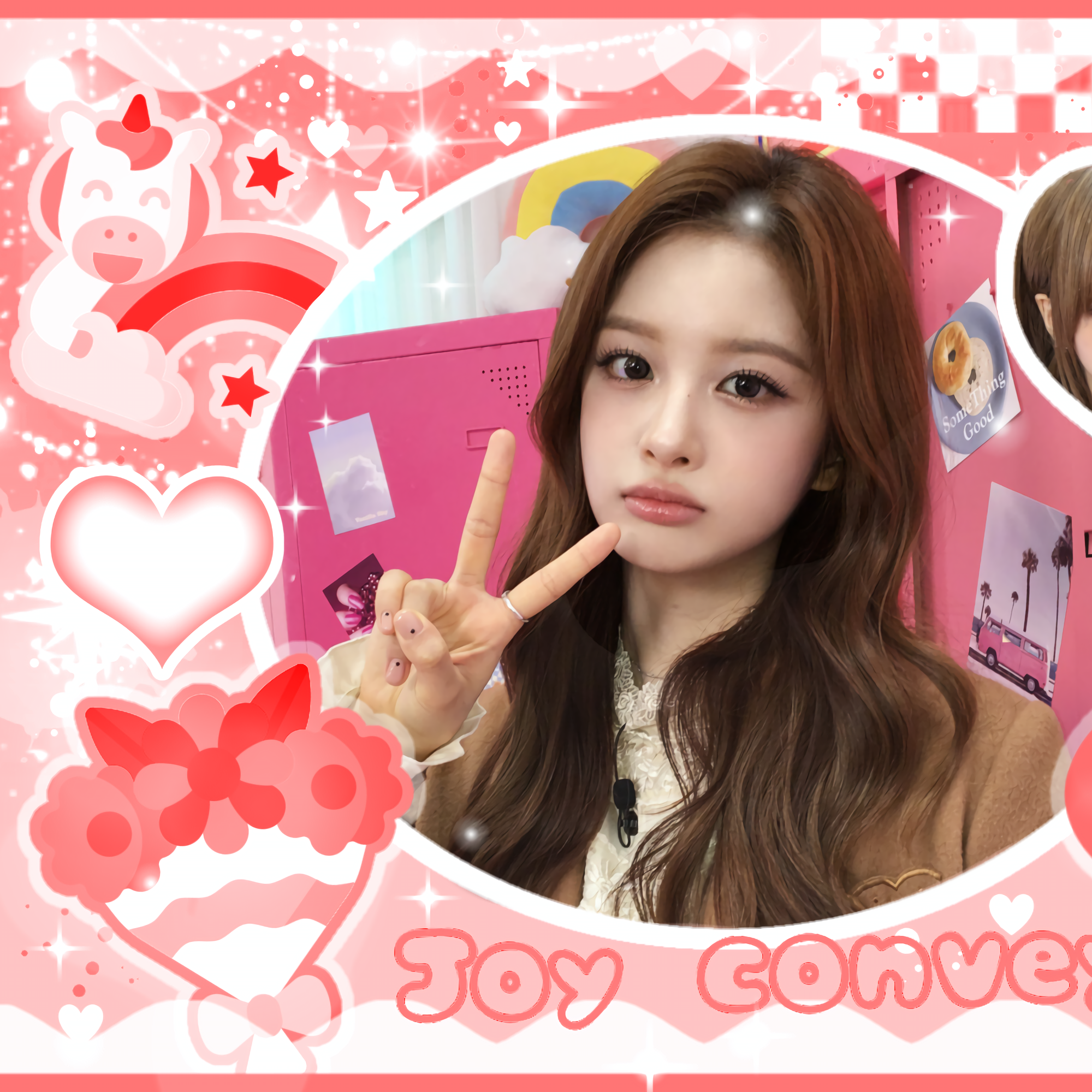 A moment captured by Jiwoo (NMIXX)'s fan