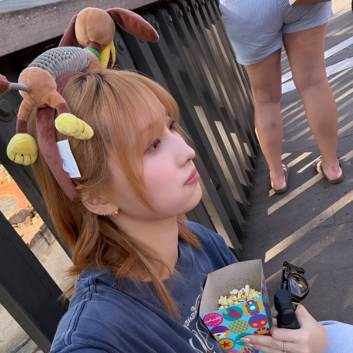 A moment captured by Momo (TWICE)'s fan