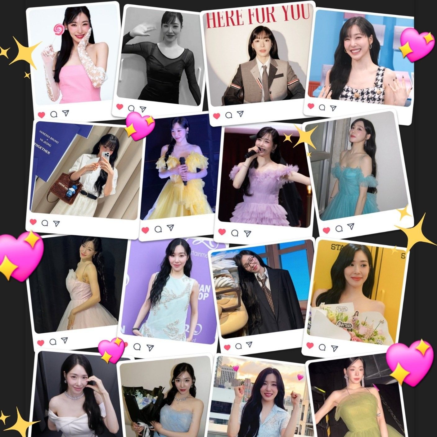 A moment captured by Tiffany Young (Girls' Generation)'s fan