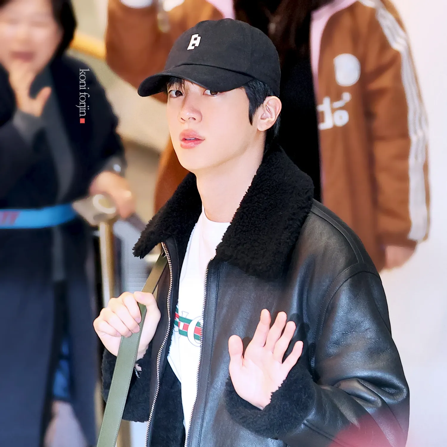 Potret di balik layar Jin (BTS)