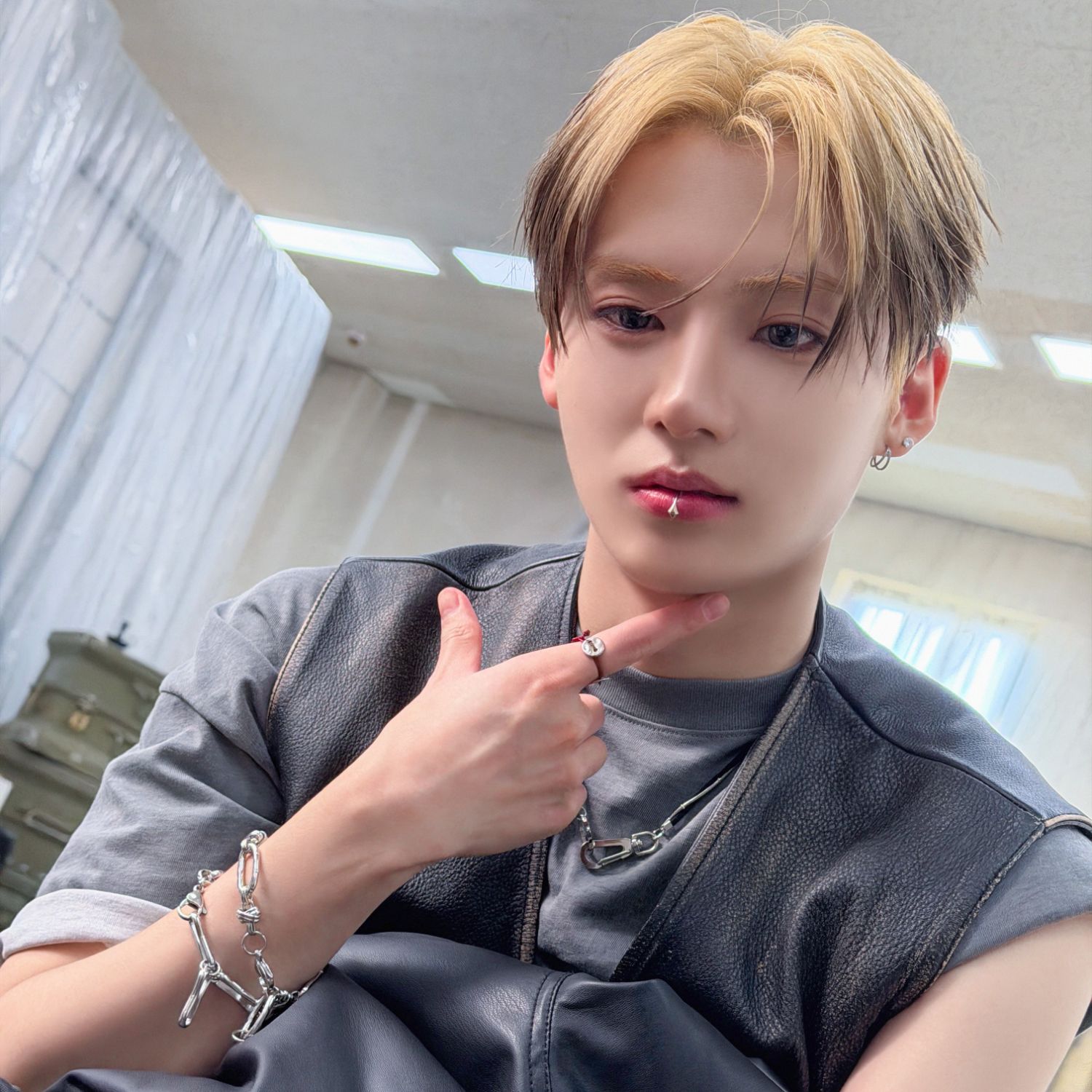 Recent activity shot of Lee Sangwon (ALPHA DRIVE ONE)