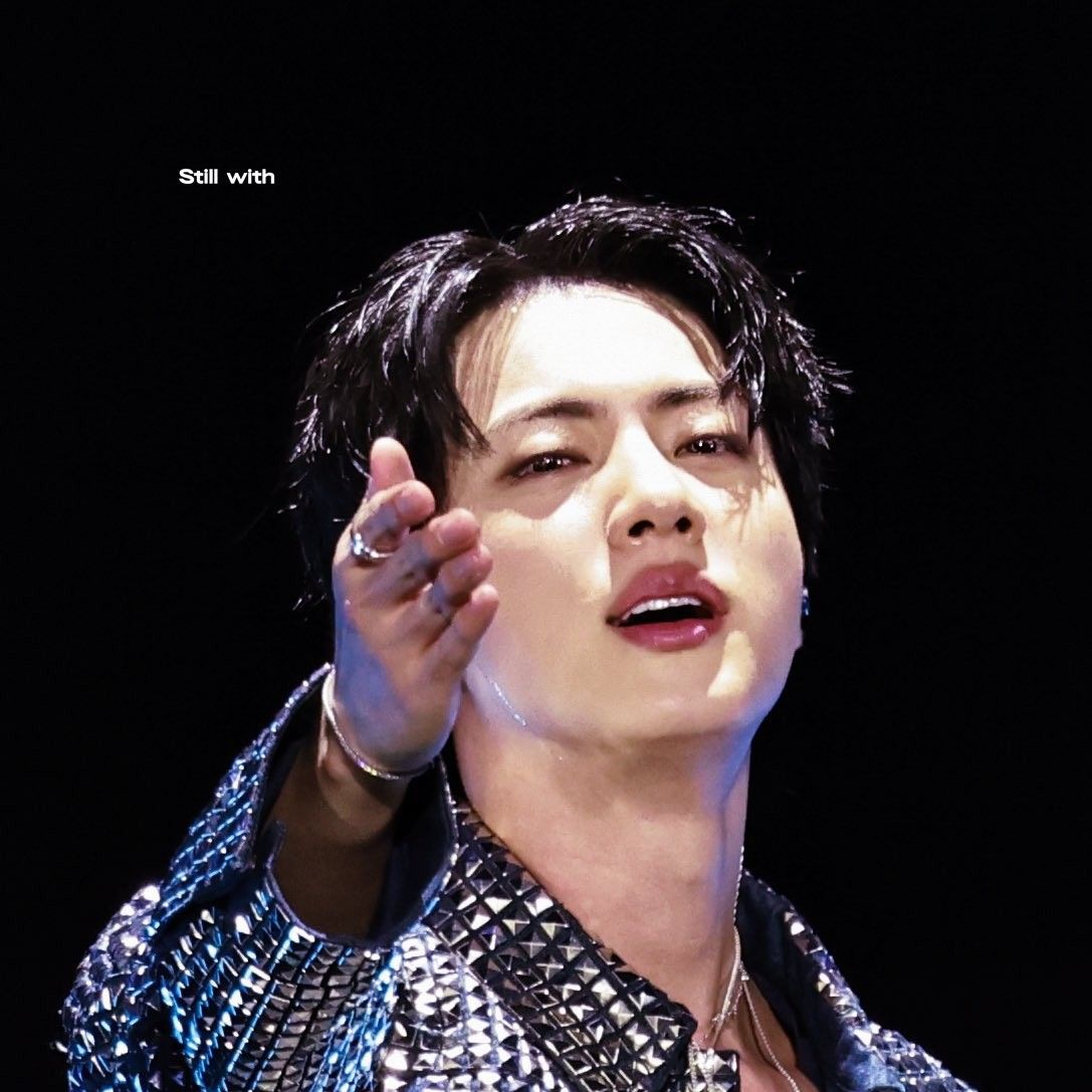 Recent activity shot of Jin (BTS)