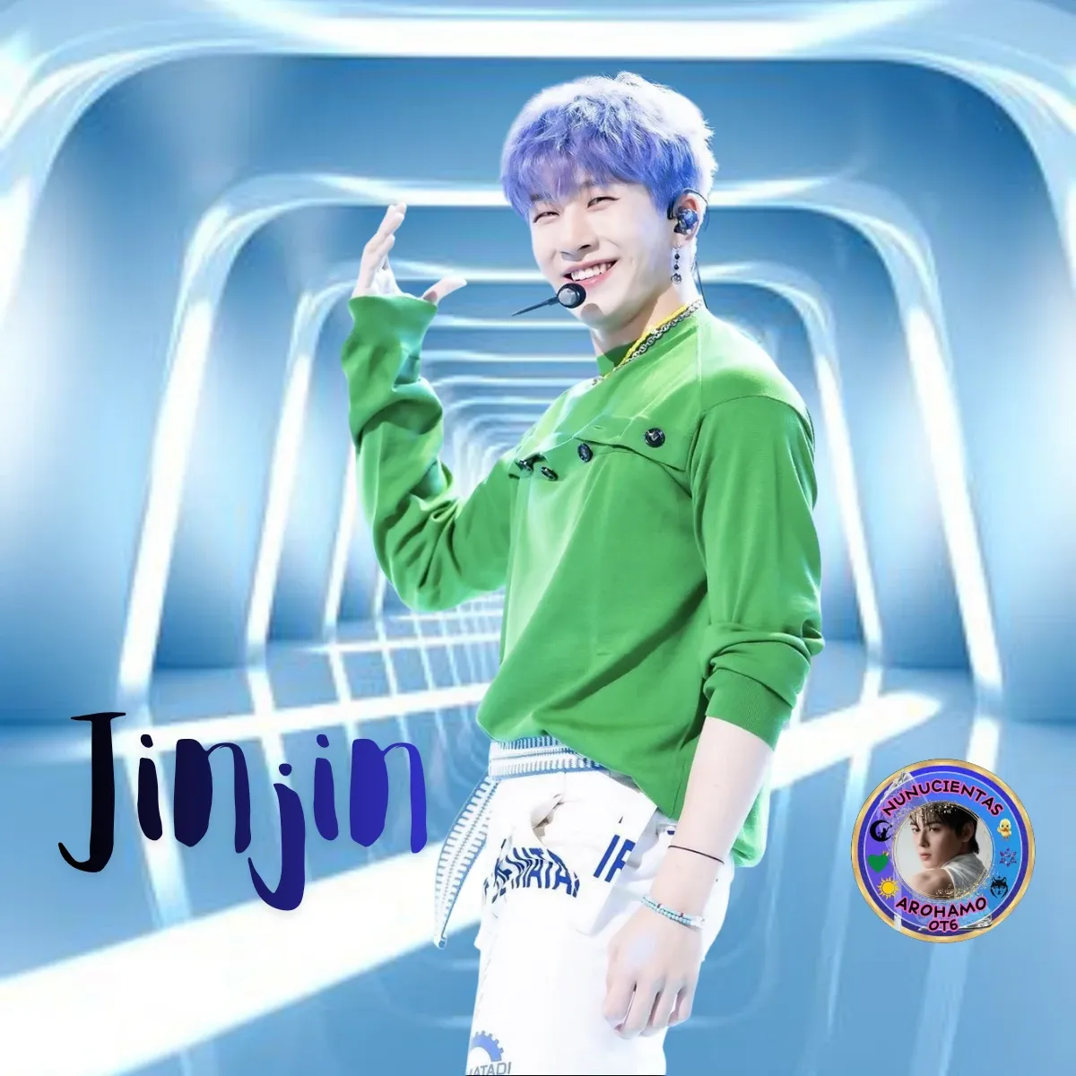 Recent activity shot of Jinjin (ASTRO)