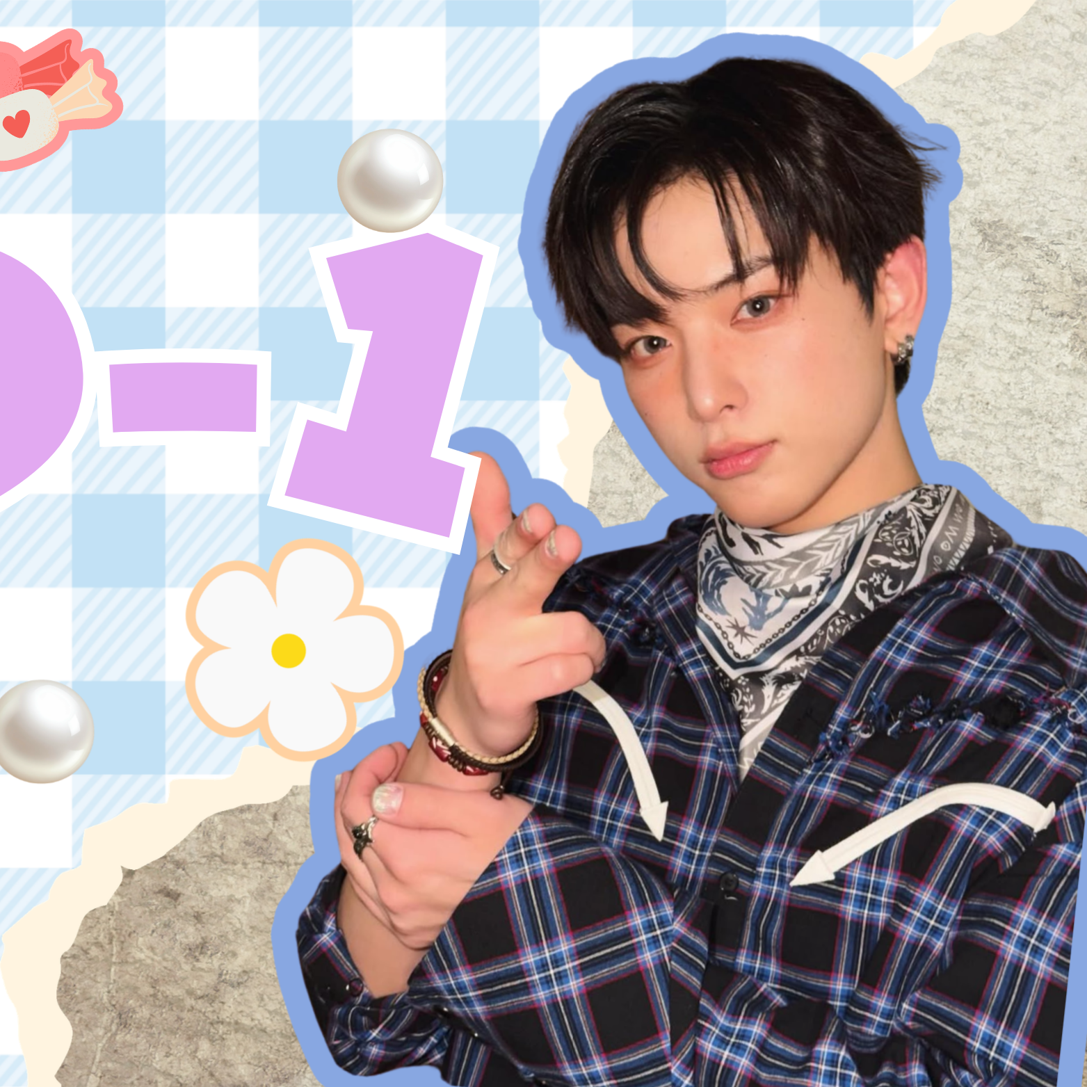 Recent activity shot of Harua (&TEAM)