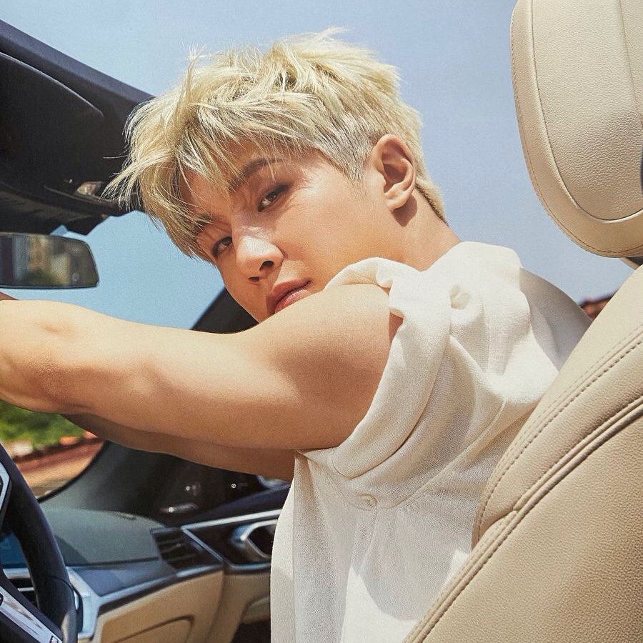 Recent activity shot of Jinjin (ASTRO)