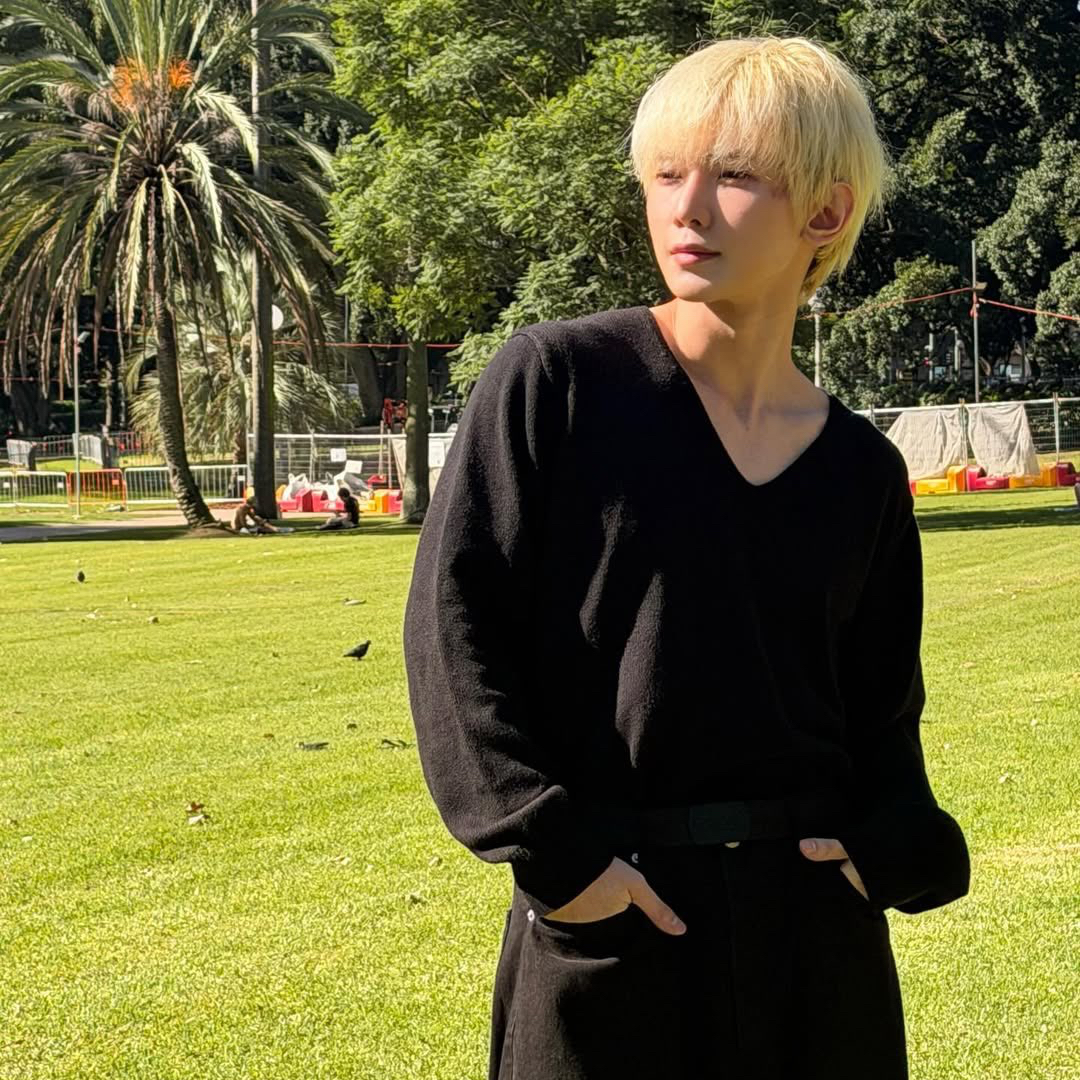 Behind-the-scenes cut of Yeosang (ATEEZ)