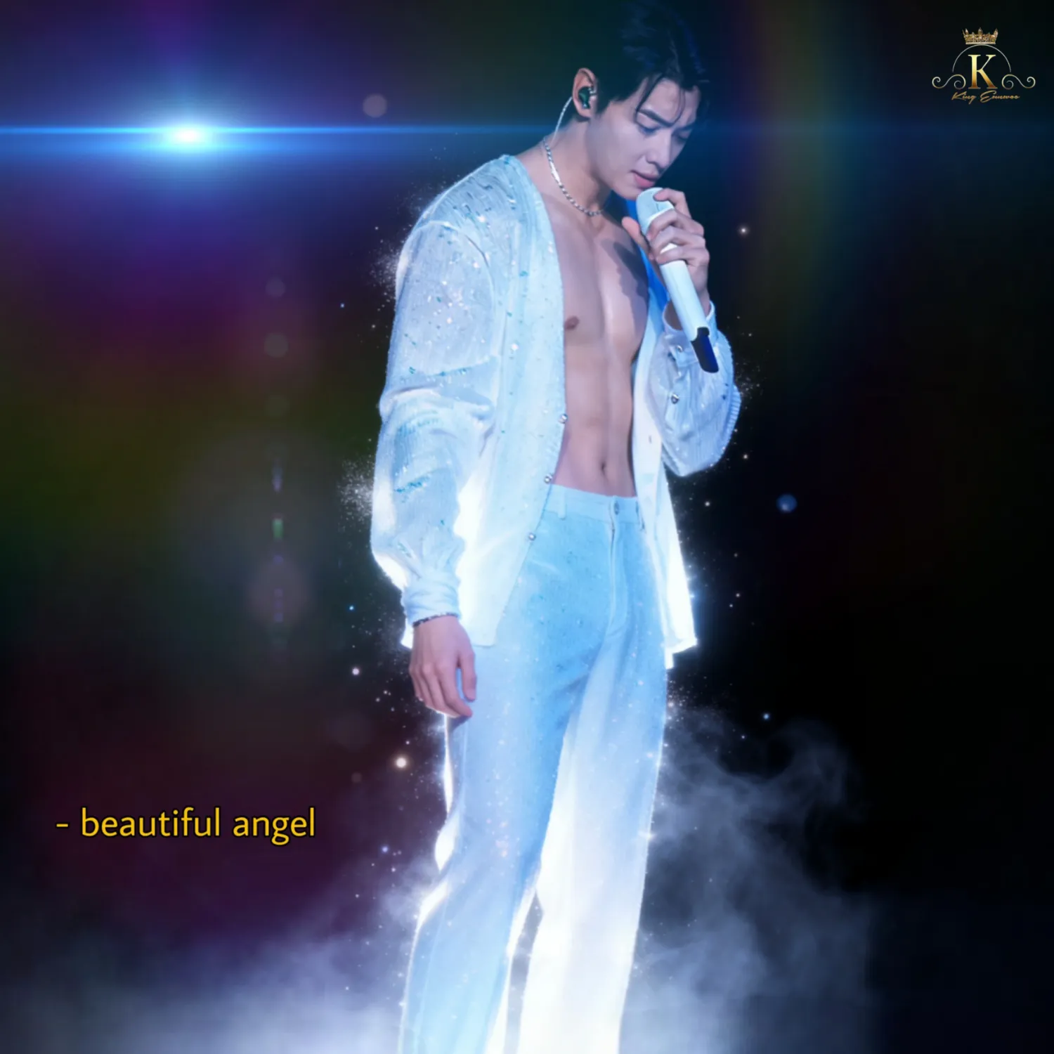 A moment captured by Eunwoo (ASTRO)'s fan