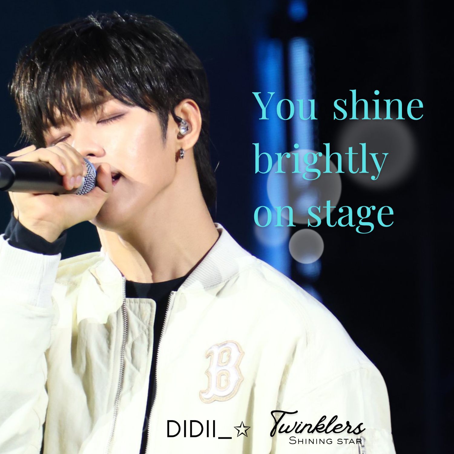 A moment captured by JL (AHOF)'s fan