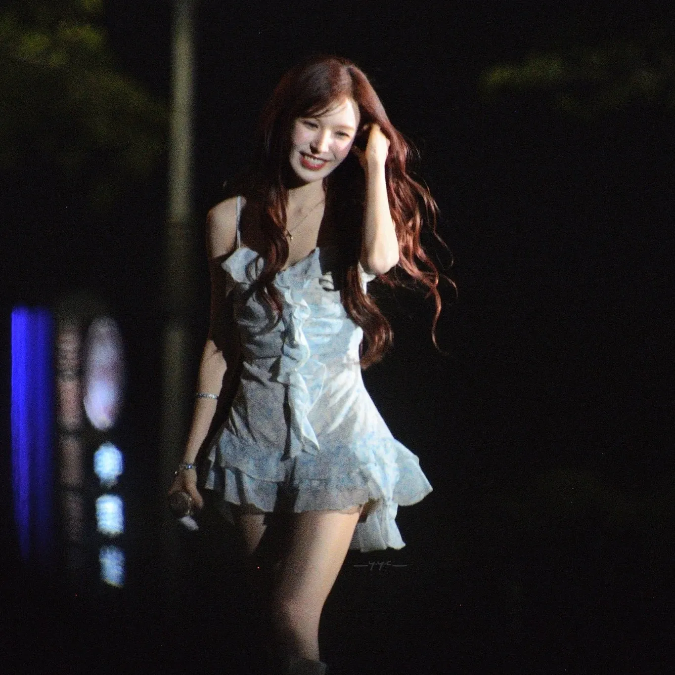 A moment captured by Wendy (Red Velvet)'s fan