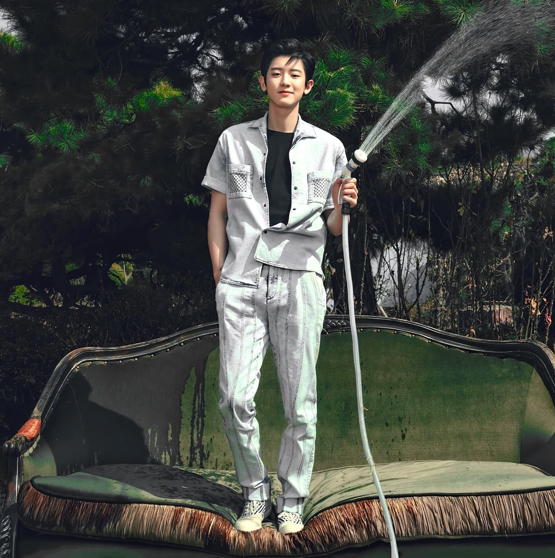 A moment captured by Chanyeol (EXO)'s fan