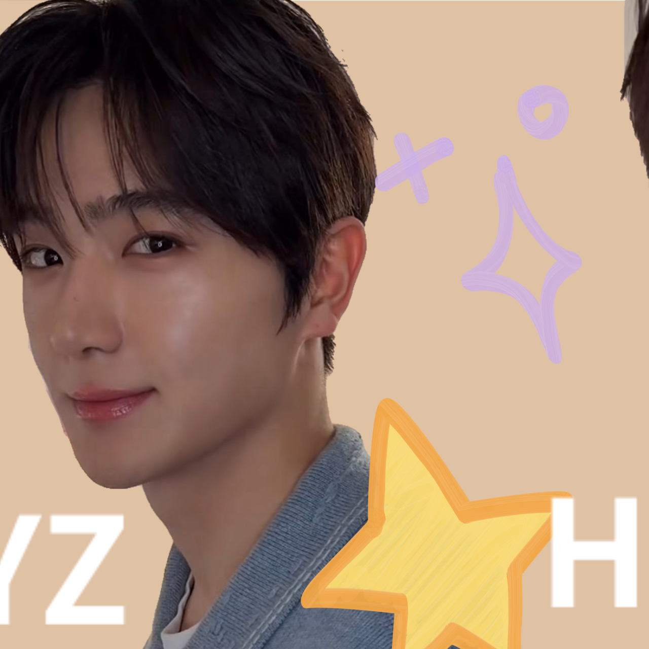 A moment captured by Hyunjae (THE BOYZ)'s fan