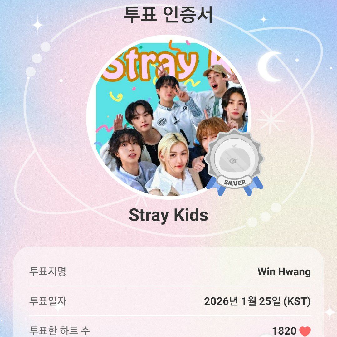 A moment captured by Stray Kids's fan