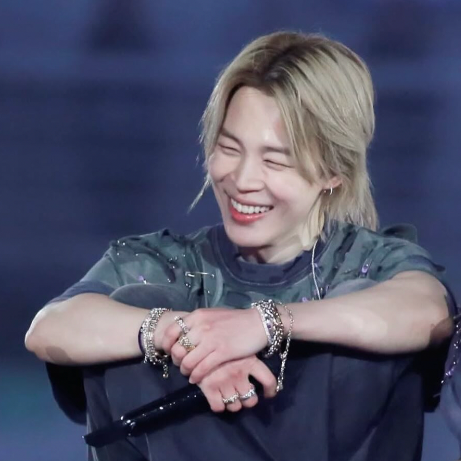 Recent activity shot of Jimin (BTS)