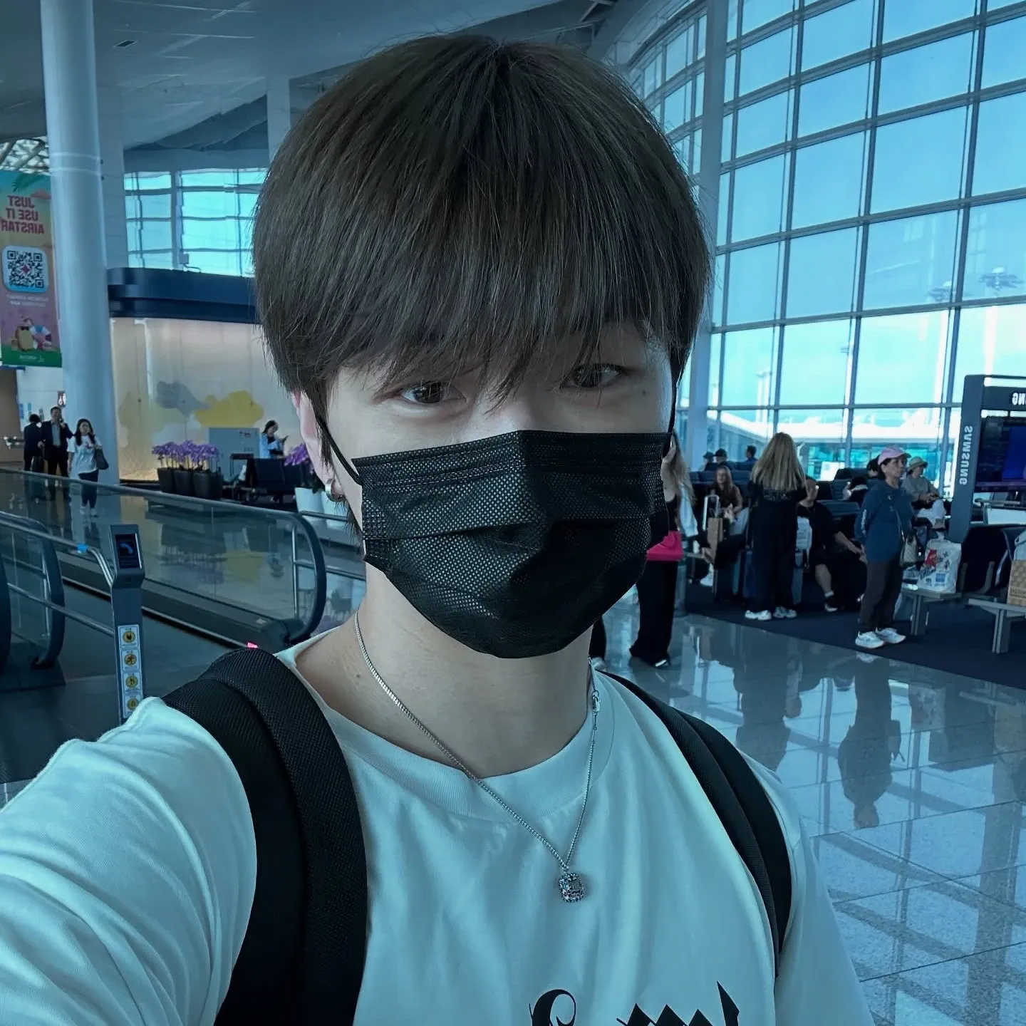 Recent activity shot of Kang Daniel