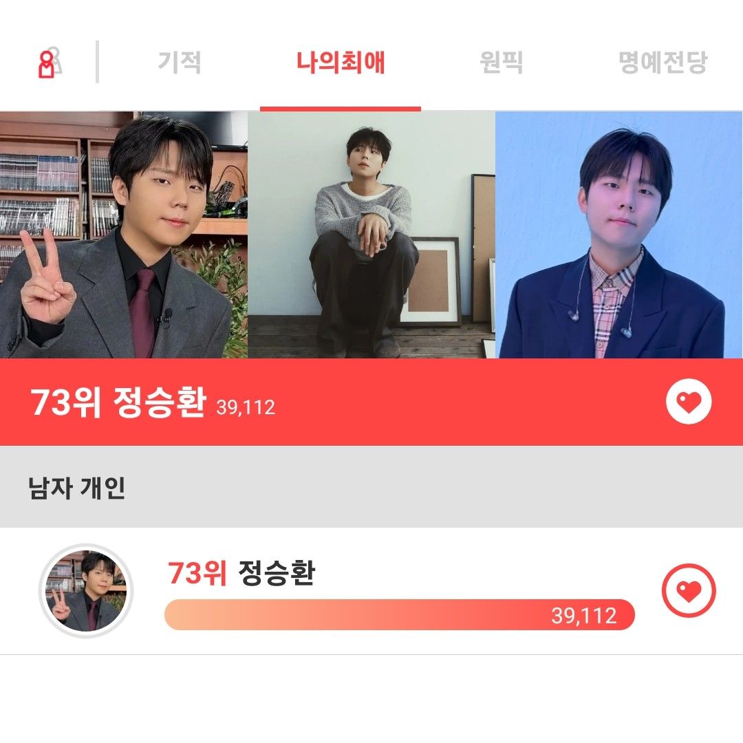 Latest photo of Jung Seunghwan