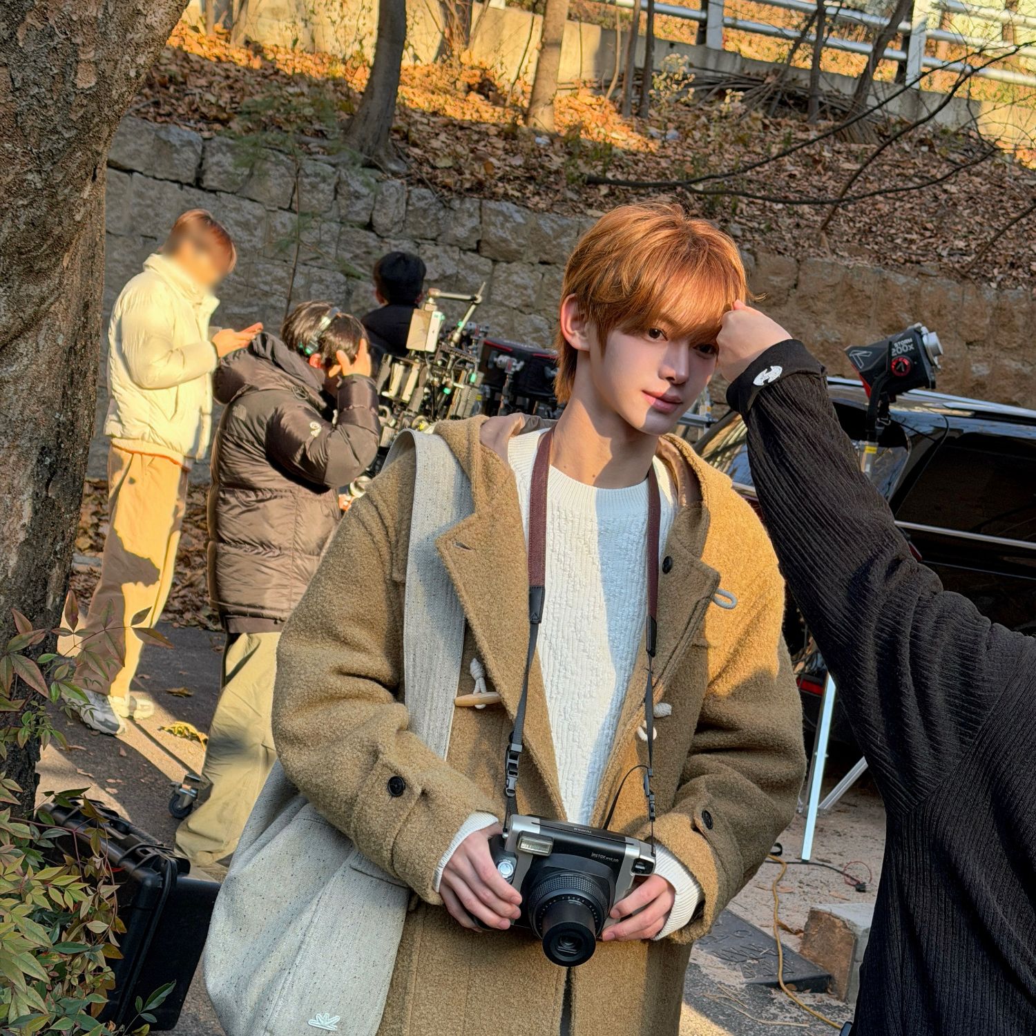 A moment captured by TWS's fan