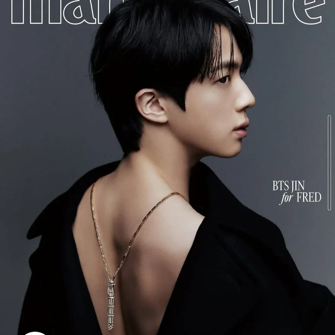 Recent activity shot of Jin (BTS)