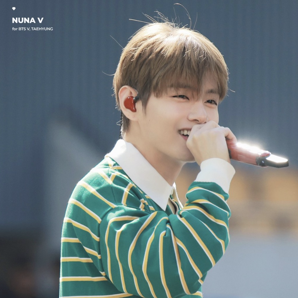 뷔 (방탄소년단) 최근 활동샷