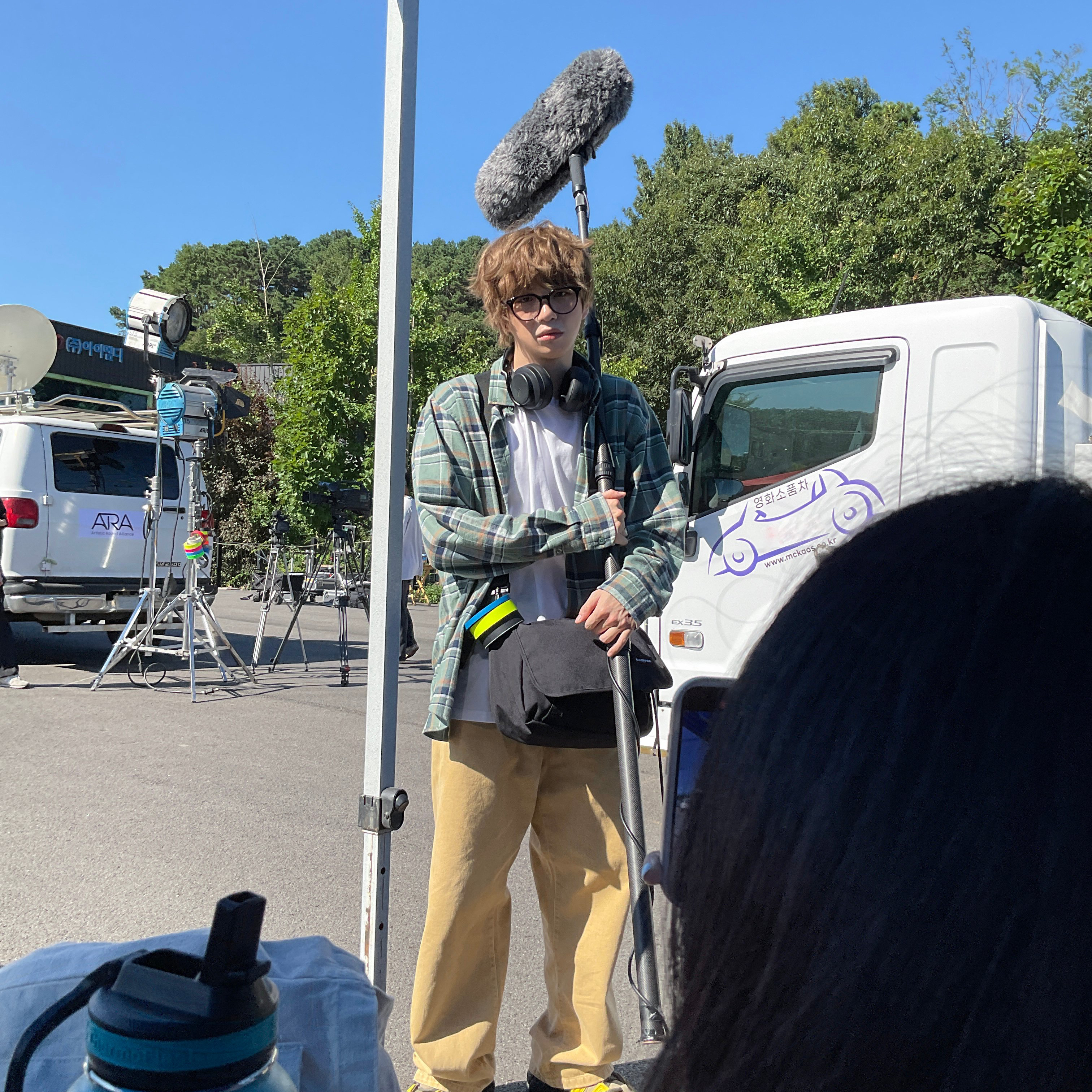 姜丹尼爾的幕後花絮