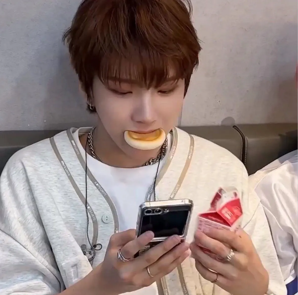 Recent activity shot of Woonhak (BOYNEXTDOOR)