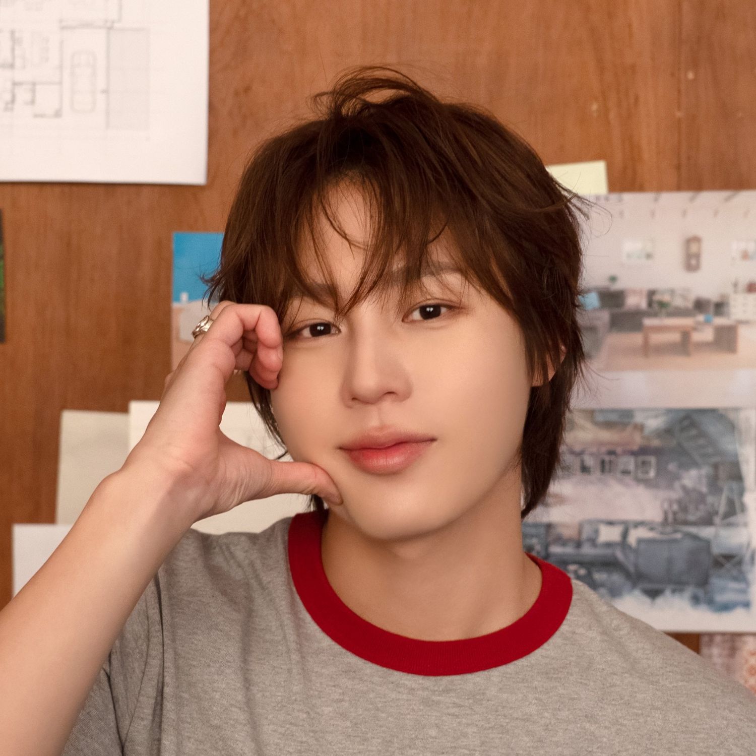 Recent activity shot of Ha Sungwoon