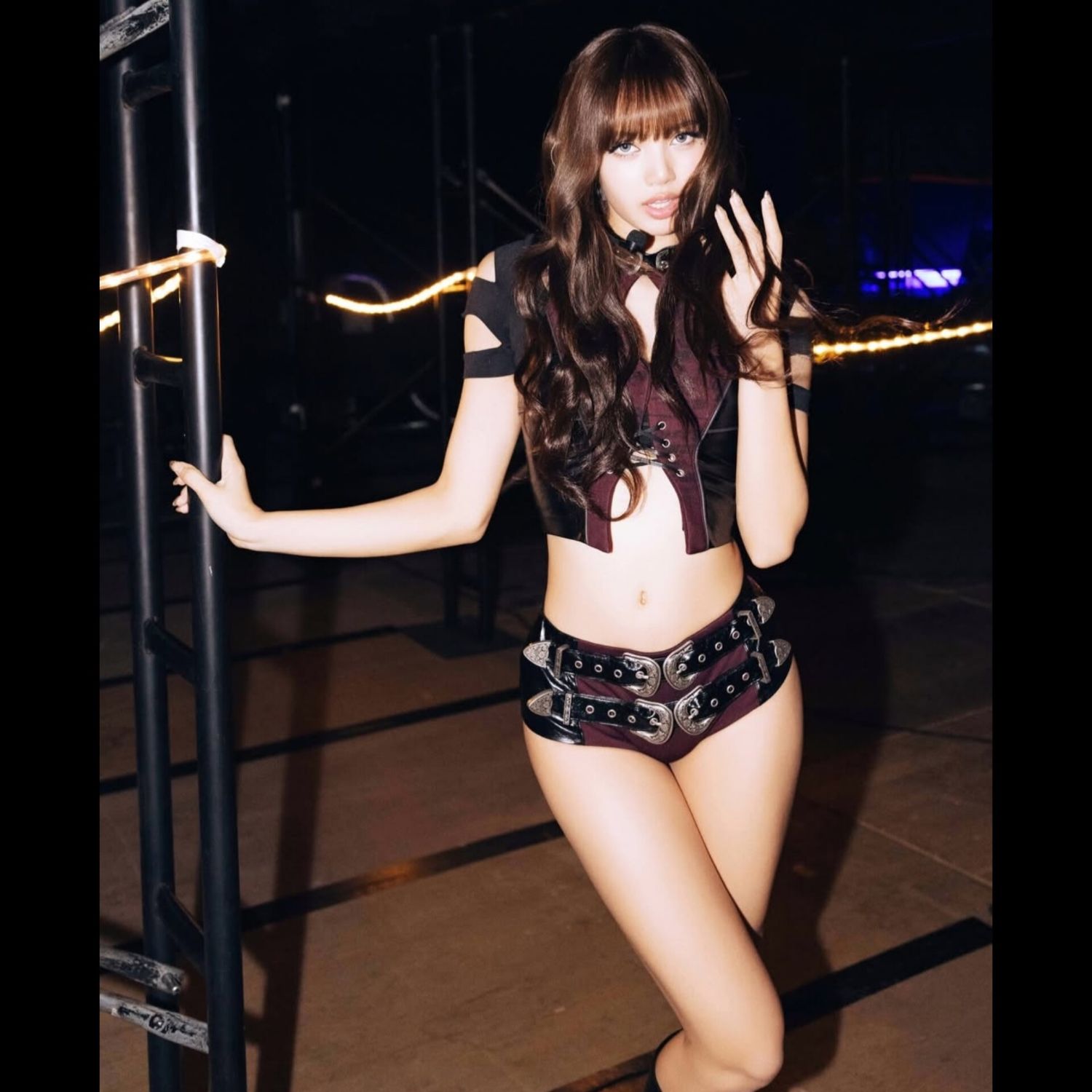 Lisa (BLACKPINK)粉丝拍下的瞬间