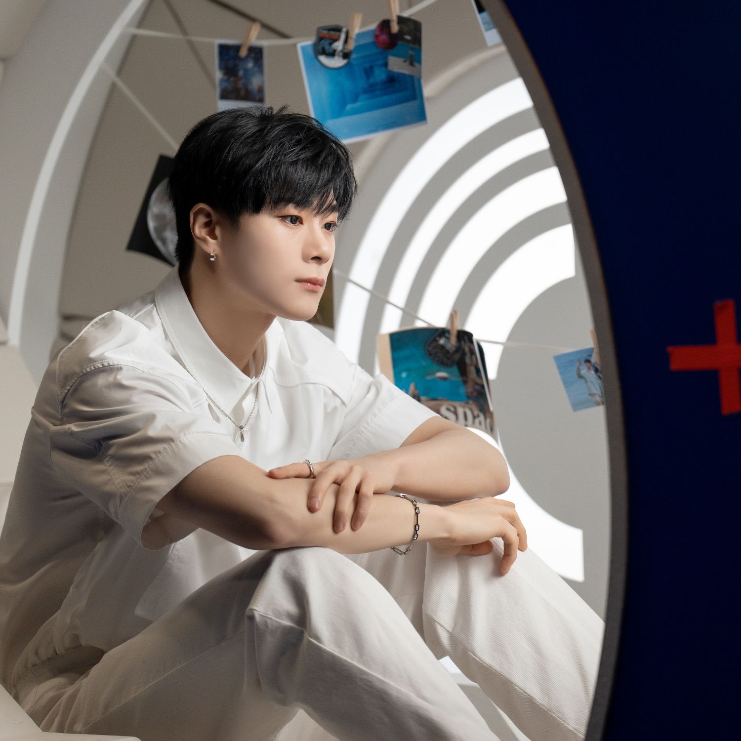 A moment captured by Moonbin (ASTRO)'s fan