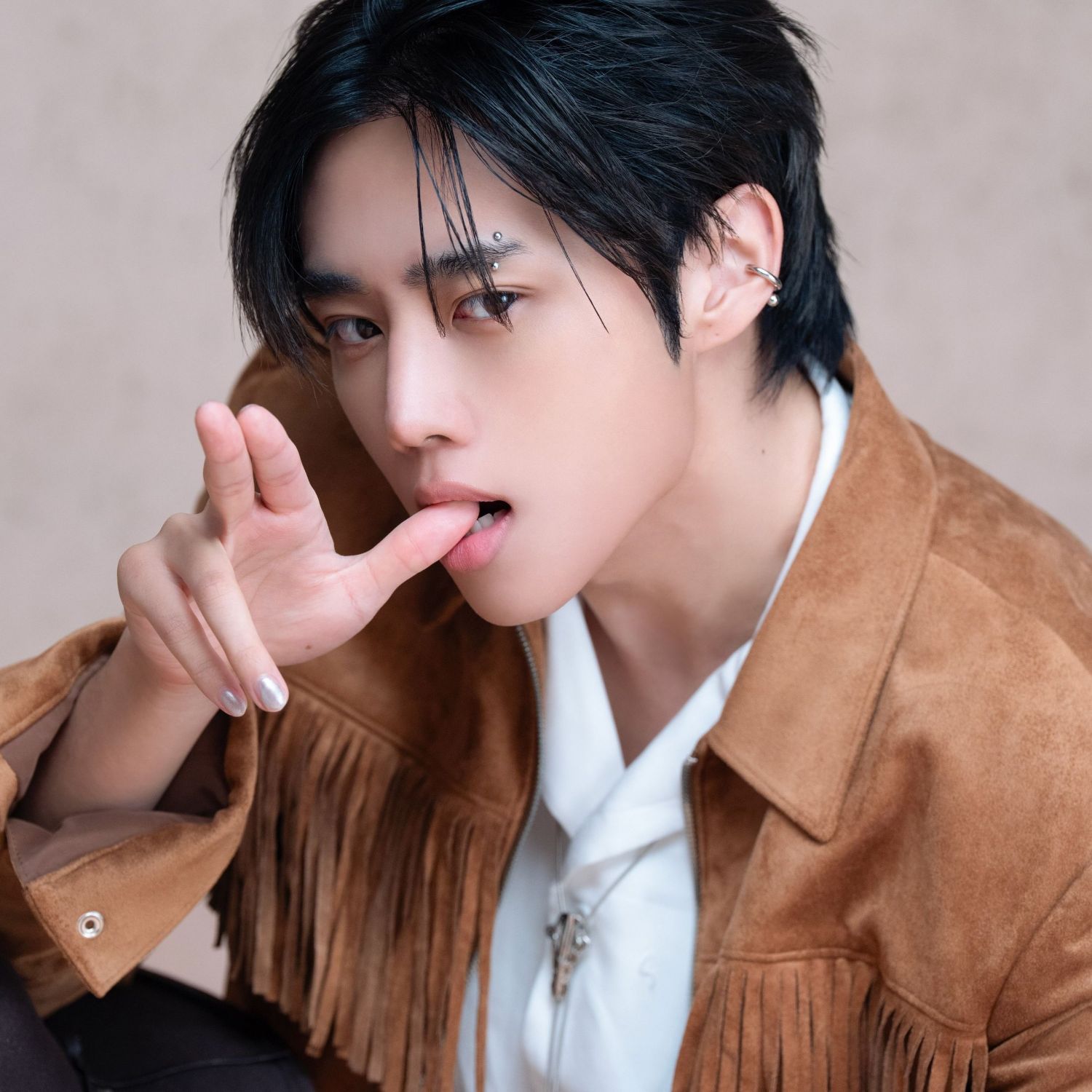 Recent activity shot of Sunwoo (THE BOYZ)