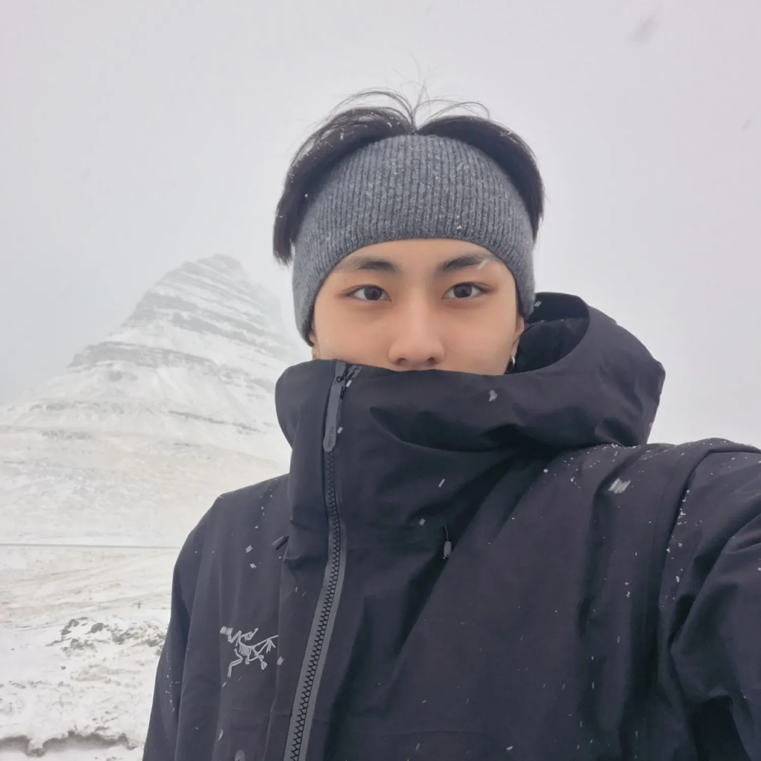 A moment captured by Jungwon (ENHYPEN)'s fan