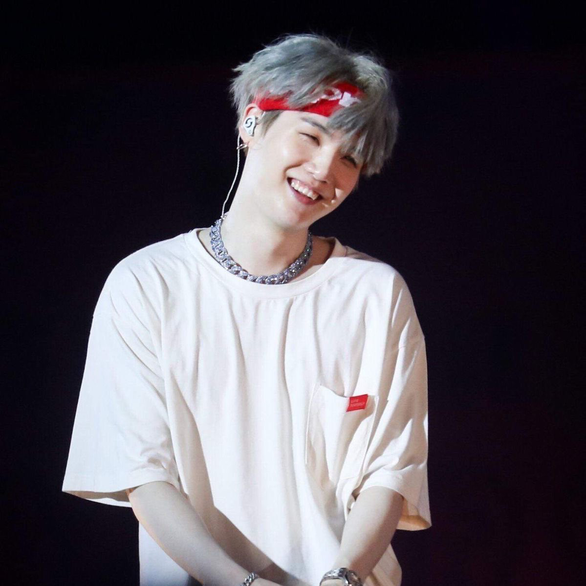 A moment captured by SUGA (BTS)'s fan