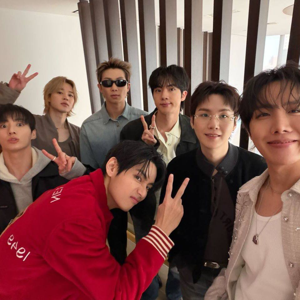 防弹少年团的最新活动照片