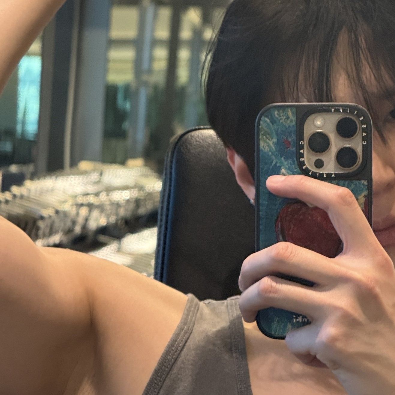 A moment captured by LEO (VIXX)'s fan