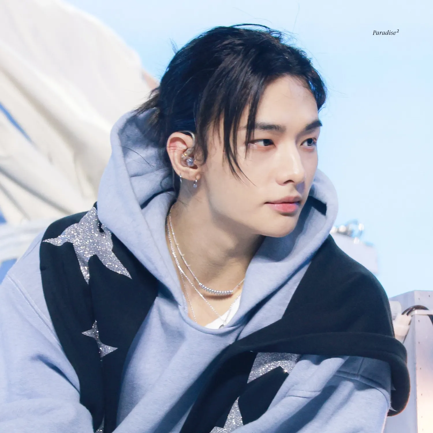 Recent activity shot of Hyunjin (Stray Kids)