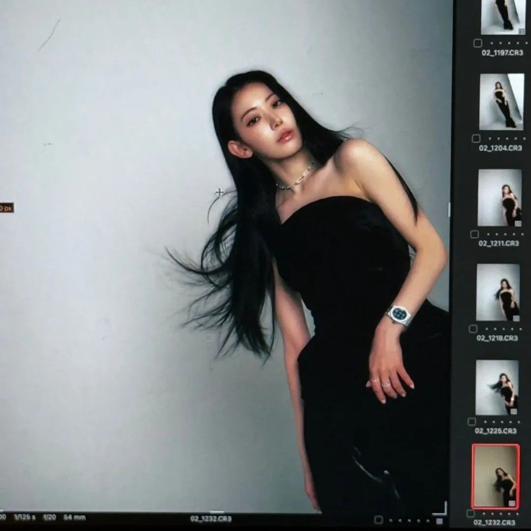 A moment captured by Sakura (LE SSERAFIM)'s fan