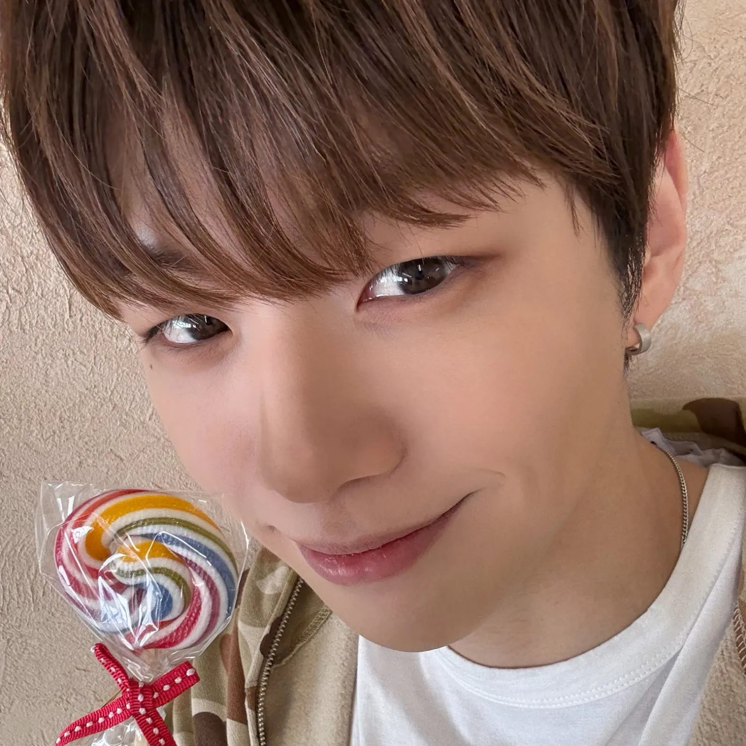 A moment captured by Kang Daniel's fan