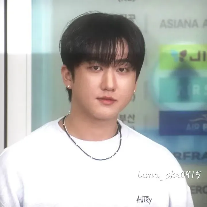 A moment captured by Changbin (Stray Kids)'s fan