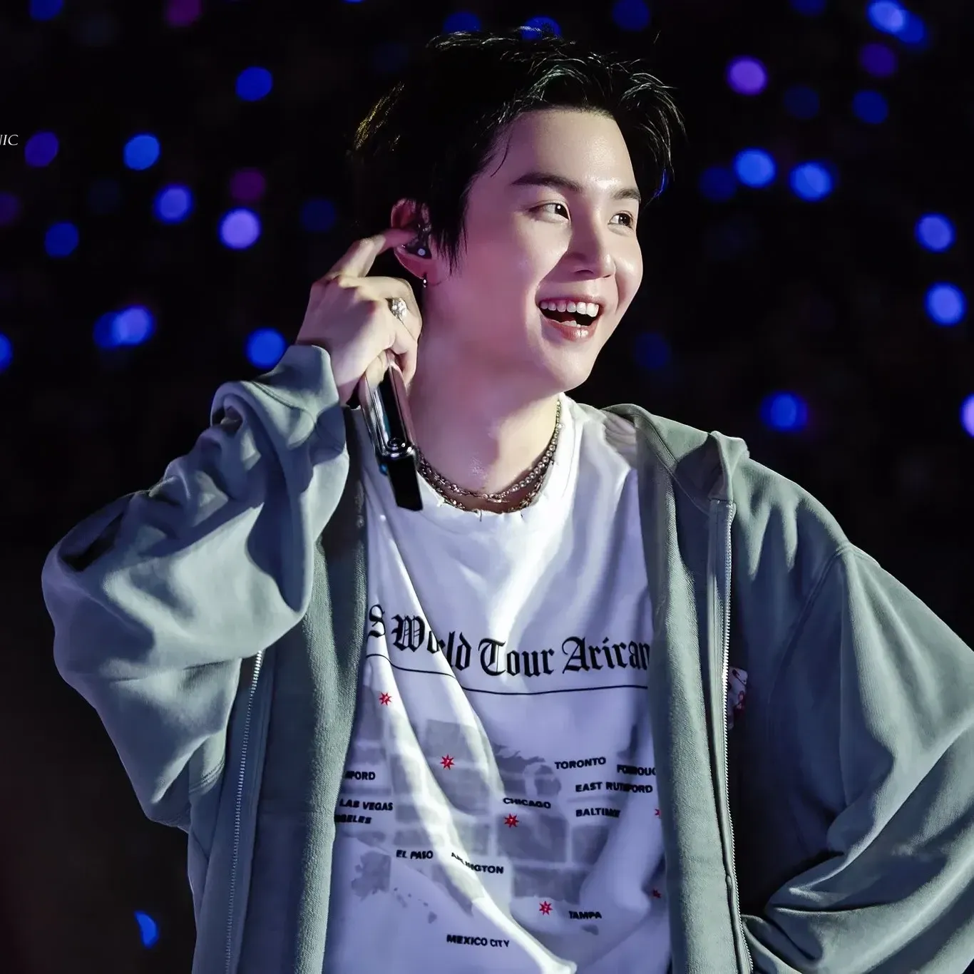 A moment captured by BTS's fan