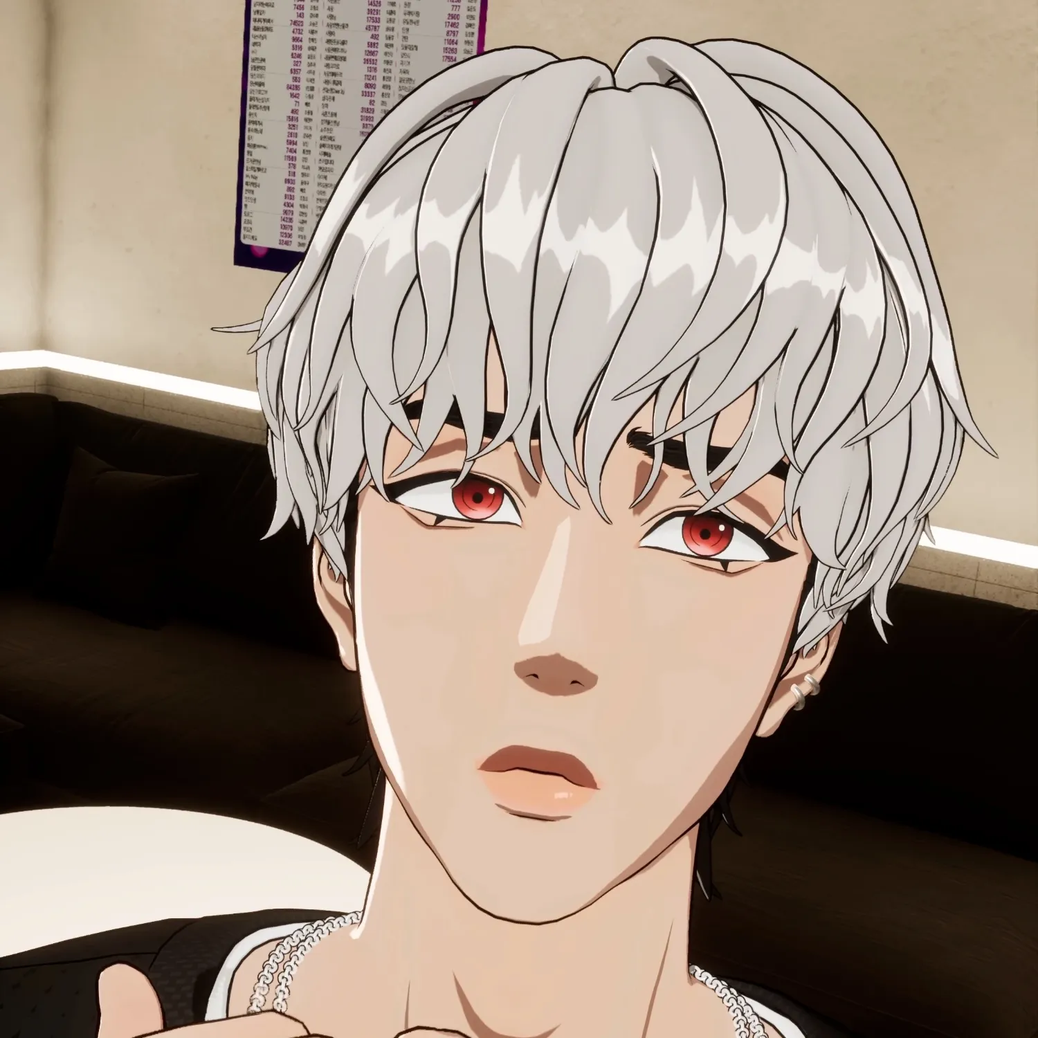 Recent activity shot of Eunho (PLAVE)