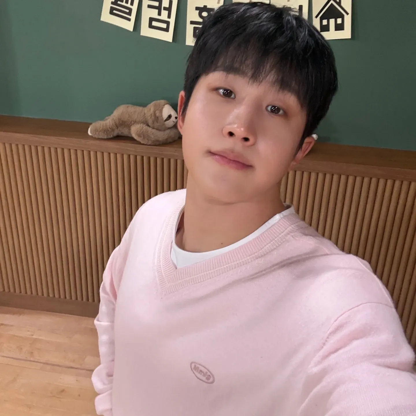 Recent activity shot of Jinjin (ASTRO)