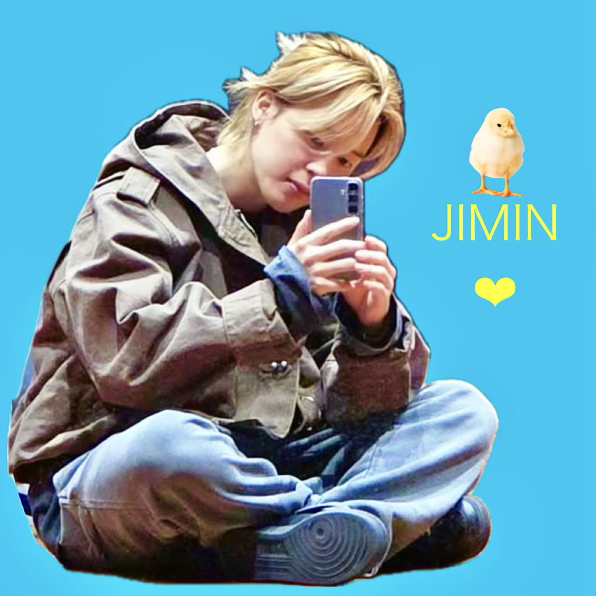 Recent activity shot of Jimin (BTS)