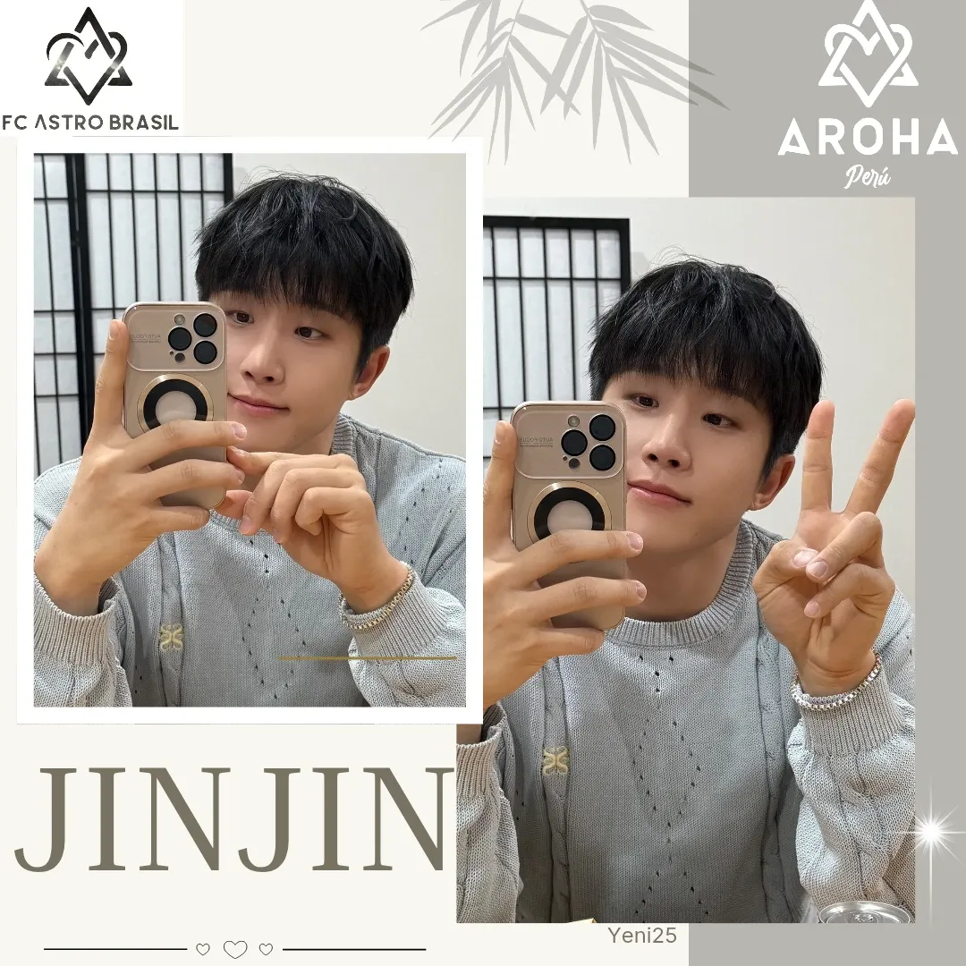 A moment captured by Jinjin (ASTRO)'s fan