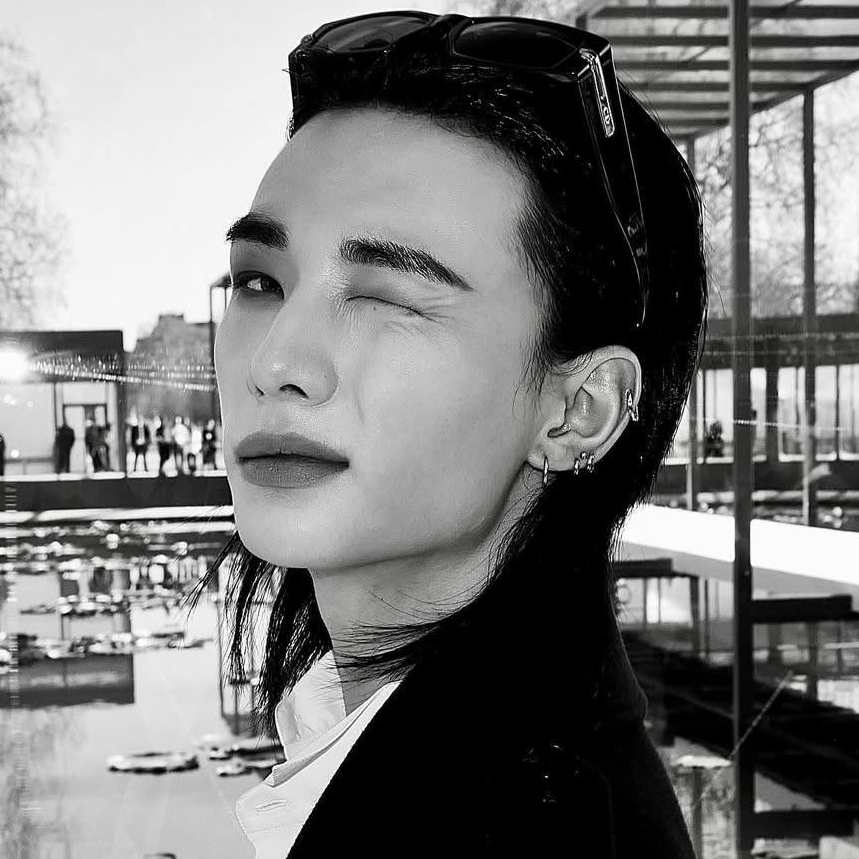 Behind-the-scenes cut of Hyunjin (Stray Kids)