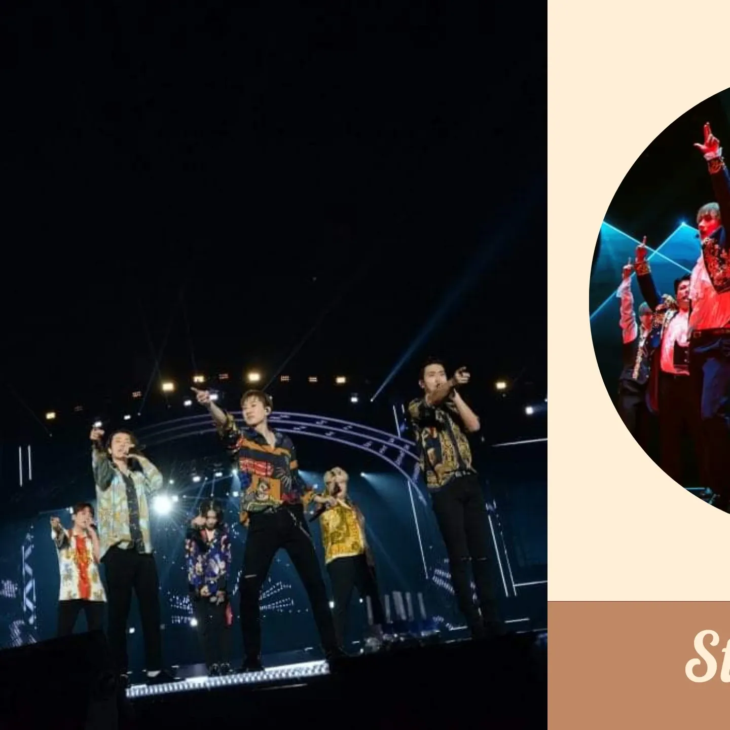 Momen yang diabadikan oleh penggemar Super Junior